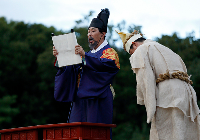 전교하달(傳敎下達)